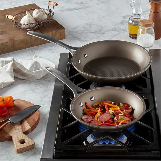 Food Network™ 2-pc. Textured Nonstick Frypan Set 8 Food Network™ 2-pc. Textured Nonstick Frypan Set - Image 6