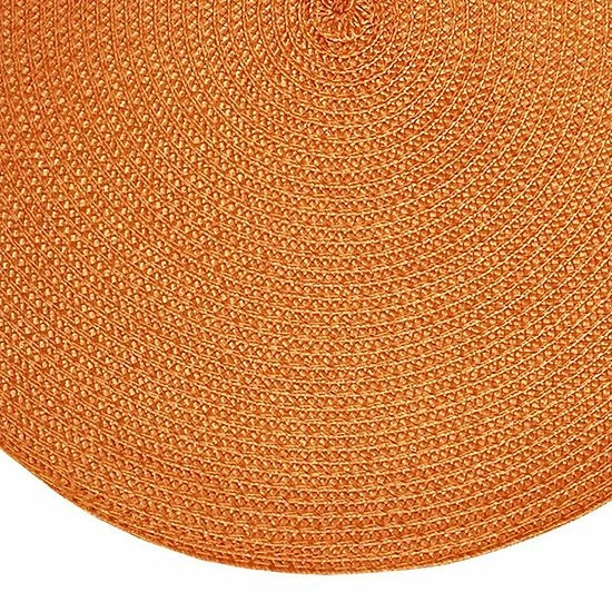 Food Network™ Round Placemat 4-pk. Coral 6 Food Network™ Round Placemat 4-pk. Coral - Image 4