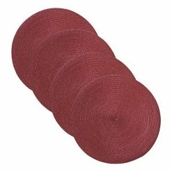 Food Network™ Round Placemat 4-pk. Coral 22 Food Network™ Round Placemat 4-pk. Coral -Food Network Sales Store unnamed file 1019