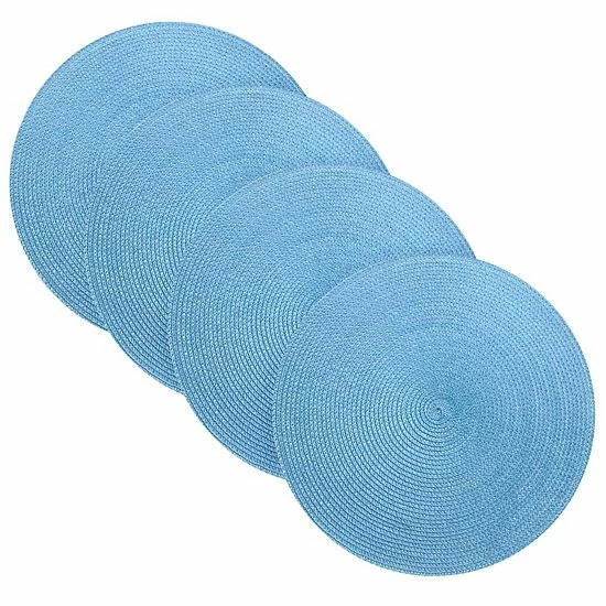 Food Network™ Round Placemat 4-pk. Coral 10 Food Network™ Round Placemat 4-pk. Coral - Image 8