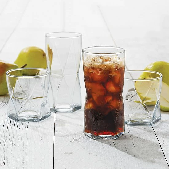 Food Network™ Barlett 16-pc. Drinkware Set 4 Food Network™ Barlett 16-pc. Drinkware Set - Image 2