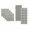 Food Network® Windowpane Grid Dishcloth & Kitchen Towel 6-pk. Gray 1 Food Network® Windowpane Grid Dishcloth & Kitchen Towel 6-pk. Gray -Food Network Sales Store unnamed file 1074