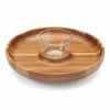 Food Network™ Acacia Wood Lazy Susan Chip & Dip Tray Set 1 Food Network™ Acacia Wood Lazy Susan Chip & Dip Tray Set -Food Network Sales Store unnamed file 1089
