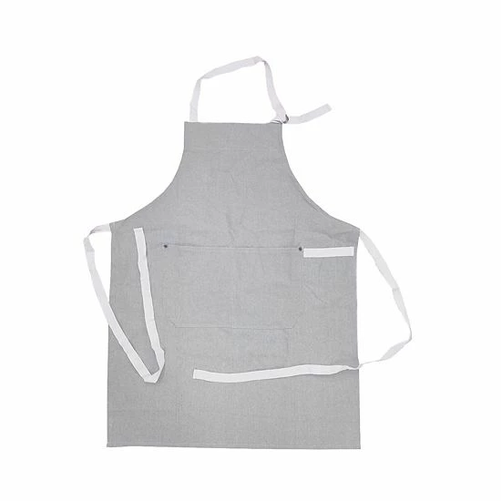 Food Network™ Gray Cotton Apron 3 Food Network™ Gray Cotton Apron