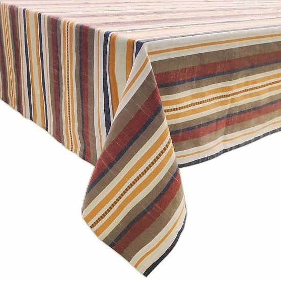 Food Network™ Easy-Care Striped Linen Tablecloth 3 Food Network™ Easy-Care Striped Linen Tablecloth