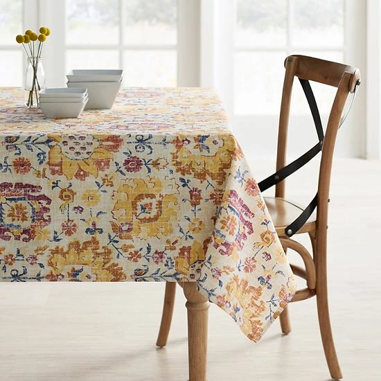 Food Network™ Vintage Rug Print Tablecloth 4 Food Network™ Vintage Rug Print Tablecloth - Image 2