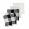 Food Network™ Black & White Buffalo Check Dishcloth 4-pk. 1 Food Network™ Black & White Buffalo Check Dishcloth 4-pk. -Food Network Sales Store unnamed file 1167