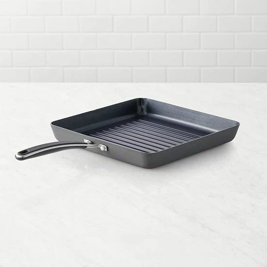 Food Network™ Hard Anodized 10-in. Square Grill Pan 5 Food Network™ Hard Anodized 10-in. Square Grill Pan - Image 3