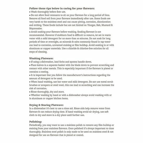 Food Network™ 4-pc. Flat Iron Dinner Fork Set 5 Food Network™ 4-pc. Flat Iron Dinner Fork Set - Image 3