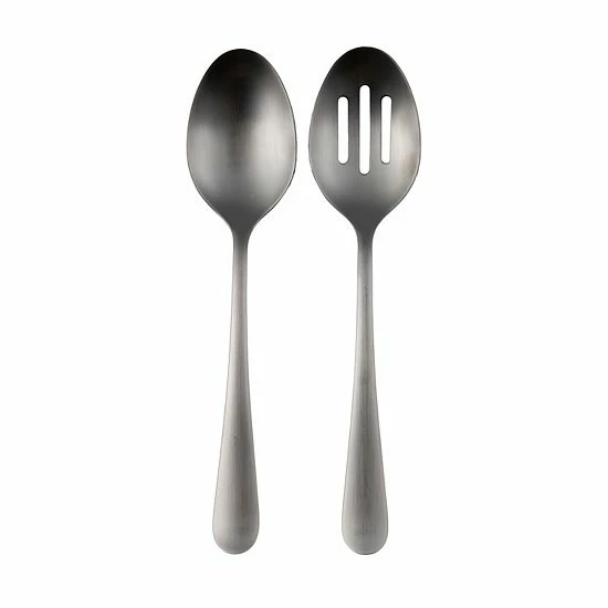 Food Network™ 2-pc. Flat Iron Serving Spoon & Slotted Spoon Set 3 Food Network™ 2-pc. Flat Iron Serving Spoon & Slotted Spoon Set