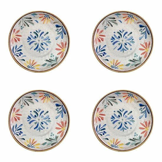 Food Network™ 4-pc. Mediterranean Salad Plate Set 4 Food Network™ 4-pc. Mediterranean Salad Plate Set - Image 2
