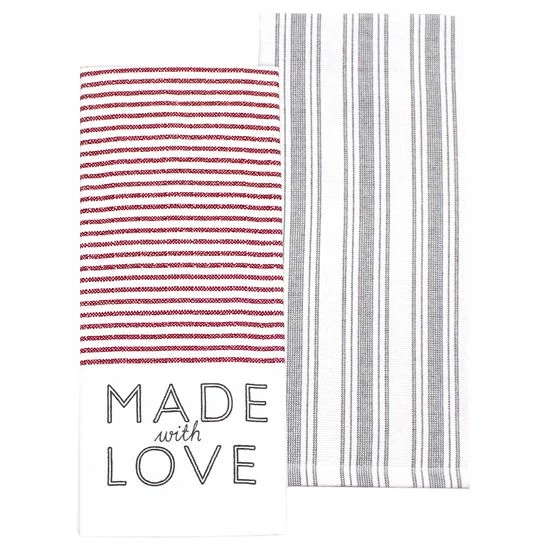Food Network™ "Made With Love" Kitchen Towel 2-pk. 3 Food Network™ "Made With Love" Kitchen Towel 2-pk.