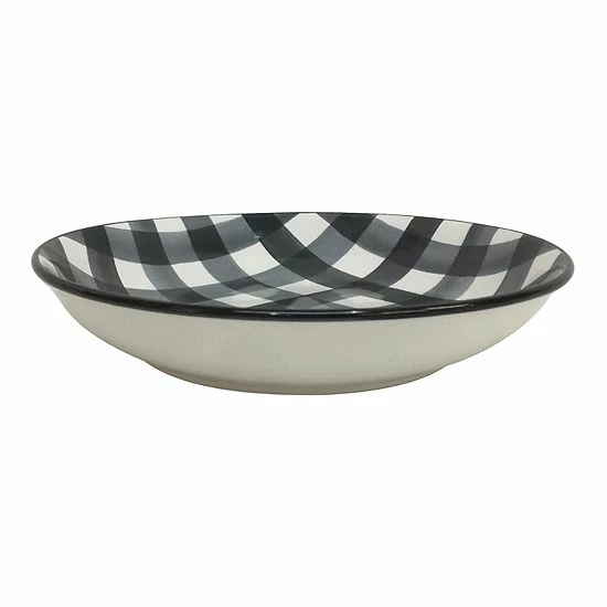 Food Network™ Buffalo Check Dinner Bowl 3 Food Network™ Buffalo Check Dinner Bowl