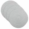Food Network™ Braided Gray Placemat 4-pk. -Food Network Sales Store unnamed file 1457