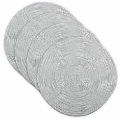 Food Network™ Braided Gray Placemat 4-pk.