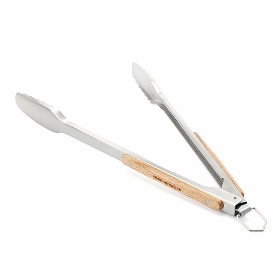 Food Network™ Wood Handle Grilling Tongs 3 Food Network™ Wood Handle Grilling Tongs