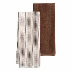 Food Network™ Awning Stripe Kitchen Towel 2-pk. Brown 19 Food Network™ Awning Stripe Kitchen Towel 2-pk. Brown -Food Network Sales Store unnamed file 225