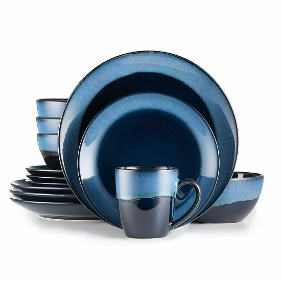 Food Network™ Bellevue 16-pc. Dinnerware Set Green 4 Food Network™ Bellevue 16-pc. Dinnerware Set Green - Image 2