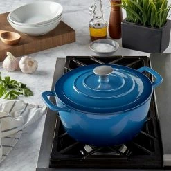 Food Network™ 5-qt. Enameled Cast-Iron Dutch Oven Gray Ombre 20 Food Network™ 5-qt. Enameled Cast-Iron Dutch Oven Gray Ombre -Food Network Sales Store unnamed file 30