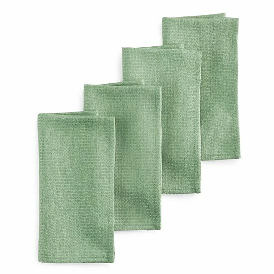 Food Network™ Easy-Care Woven Dinner Napkin 4-pk. Garnet 4 Food Network™ Easy-Care Woven Dinner Napkin 4-pk. Garnet - Image 2