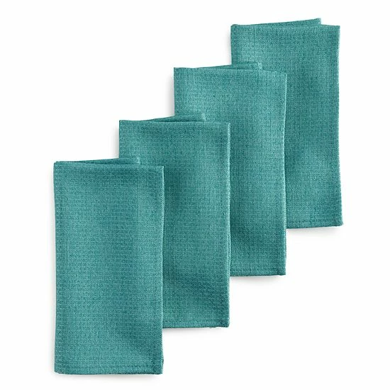 Food Network™ Easy-Care Woven Dinner Napkin 4-pk. Garnet 5 Food Network™ Easy-Care Woven Dinner Napkin 4-pk. Garnet - Image 3