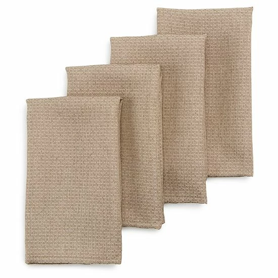 Food Network™ Easy-Care Woven Dinner Napkin 4-pk. Garnet 6 Food Network™ Easy-Care Woven Dinner Napkin 4-pk. Garnet - Image 4