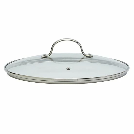 Food Network™ Farmstead 12-in. Covered Deep Skillet Gray 5 Food Network™ Farmstead 12-in. Covered Deep Skillet Gray - Image 3