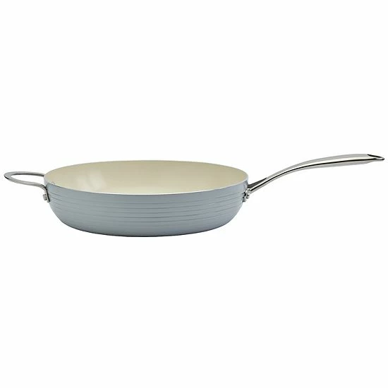 Food Network™ Farmstead 12-in. Covered Deep Skillet Gray 6 Food Network™ Farmstead 12-in. Covered Deep Skillet Gray - Image 4