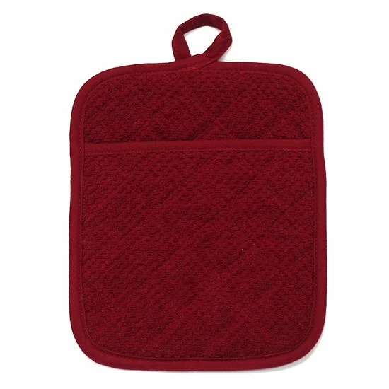 Food Network™ Soft Terry Pot Holder Red 6 Food Network™ Soft Terry Pot Holder Red - Image 4
