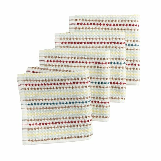 Food Network™ Awning Stripe Dishcloth 4-pk. Multi Cool 3 Food Network™ Awning Stripe Dishcloth 4-pk. Multi Cool