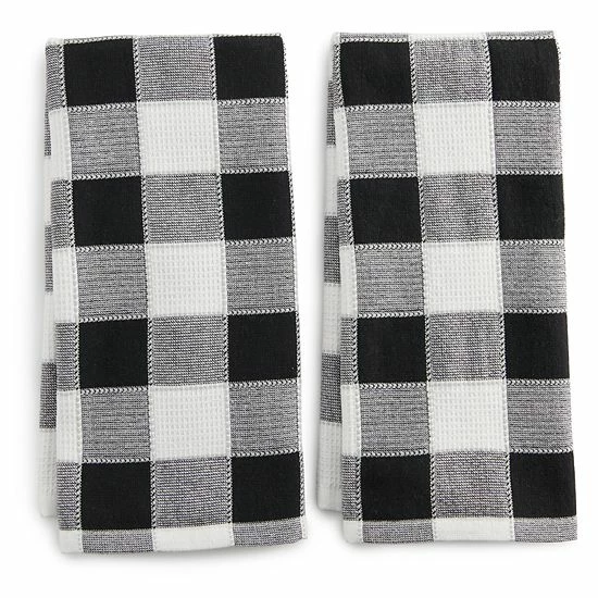 Food Network™ Buffalo Check Kitchen Towel 2-pk. Multi 4 Food Network™ Buffalo Check Kitchen Towel 2-pk. Multi - Image 2