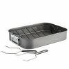 Food Network™ 16-in. Roasting Pan With Rack & Lifters -Food Network Sales Store unnamed file 475