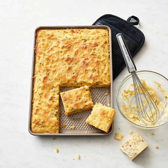 Food Network™ Striped Silicone Pot Holder Aqua 4 Food Network™ Striped Silicone Pot Holder Aqua - Image 2