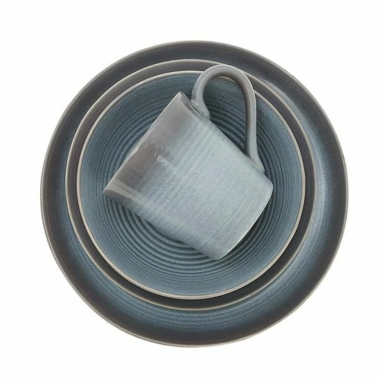 Food Network™ Soren 16-pc. Dinnerware Set Gray 6 Food Network™ Soren 16-pc. Dinnerware Set Gray - Image 4