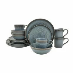 Food Network™ Soren 16-pc. Dinnerware Set Gray 12 Food Network™ Soren 16-pc. Dinnerware Set Gray -Food Network Sales Store unnamed file 506
