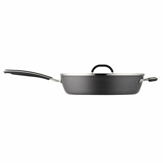 Food Network™ 12-in. Hard-Anodized Nonstick Space Saving Saute Pan With Lid 6 Food Network™ 12-in. Hard-Anodized Nonstick Space Saving Saute Pan With Lid - Image 4