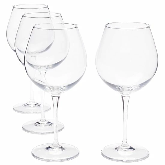 Food Network™ Signature 4-pc. Crystal Balloon Red Wine Glass Set 3 Food Network™ Signature 4-pc. Crystal Balloon Red Wine Glass Set