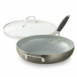 Food Network™ 12-in. Saute Pan With Lid Graphite 12 Food Network™ 12-in. Saute Pan With Lid Graphite -Food Network Sales Store unnamed file 667