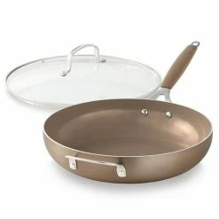 Food Network™ 12-in. Saute Pan With Lid Graphite 15 Food Network™ 12-in. Saute Pan With Lid Graphite -Food Network Sales Store unnamed file 670