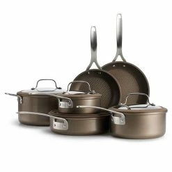 Food Network™ 10-pc. Textured Titanium Nonstick Cookware Set Silver 17 Food Network™ 10-pc. Textured Titanium Nonstick Cookware Set Silver -Food Network Sales Store unnamed file 73