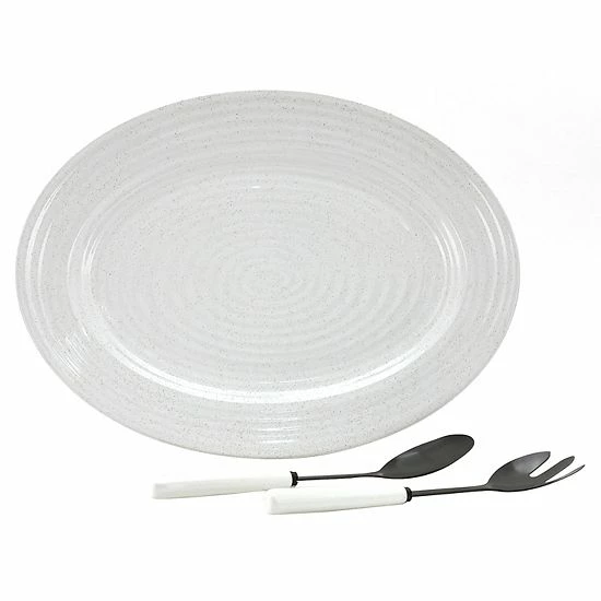 Food Network™ Farmstead Serving Platter & Utensil Set 6 Food Network™ Farmstead Serving Platter & Utensil Set - Image 4