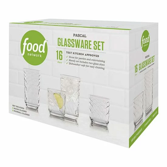 Food Network™ Pascal 16-pc. Beverage Set 4 Food Network™ Pascal 16-pc. Beverage Set - Image 2