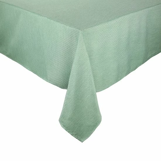 Food Network™ Easy-Care Woven Tablecloth Marigold 4 Food Network™ Easy-Care Woven Tablecloth Marigold - Image 2