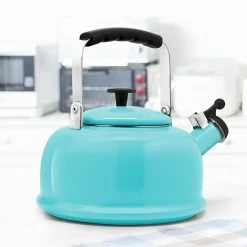Food Network™ Rosie Whistling Tea Kettle Aqua 9 Food Network™ Rosie Whistling Tea Kettle Aqua -Food Network Sales Store unnamed file 867