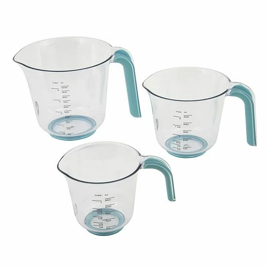 Food Network™ 3-pc. Measuring Jug Set 3 Food Network™ 3-pc. Measuring Jug Set