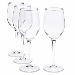 Food Network™ Signature 4-pc. Crystal White Wine Glass Set
