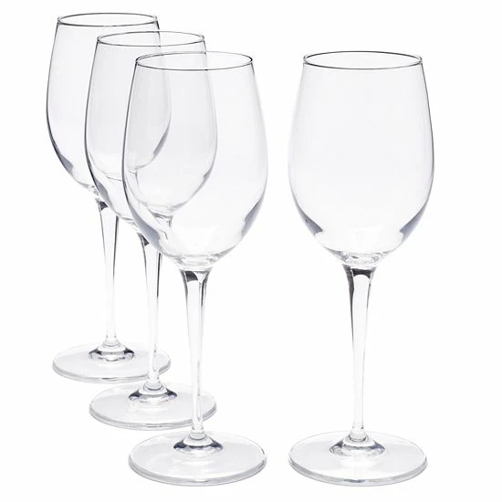 Food Network™ Signature 4-pc. Crystal White Wine Glass Set 3 Food Network™ Signature 4-pc. Crystal White Wine Glass Set