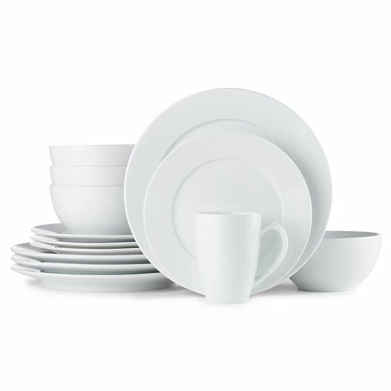 Food Network™ Macaroon 16-pc. Dinnerware Set White 3 Food Network™ Macaroon 16-pc. Dinnerware Set White