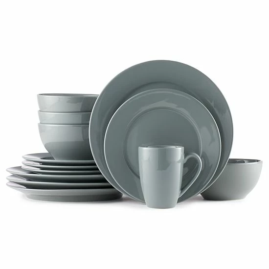 Food Network™ Macaroon 16-pc. Dinnerware Set White 8 Food Network™ Macaroon 16-pc. Dinnerware Set White - Image 6
