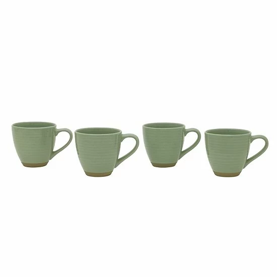 Food Network™ Farmstead 4-pc. Mug Set Mist Green 5 Food Network™ Farmstead 4-pc. Mug Set Mist Green - Image 3